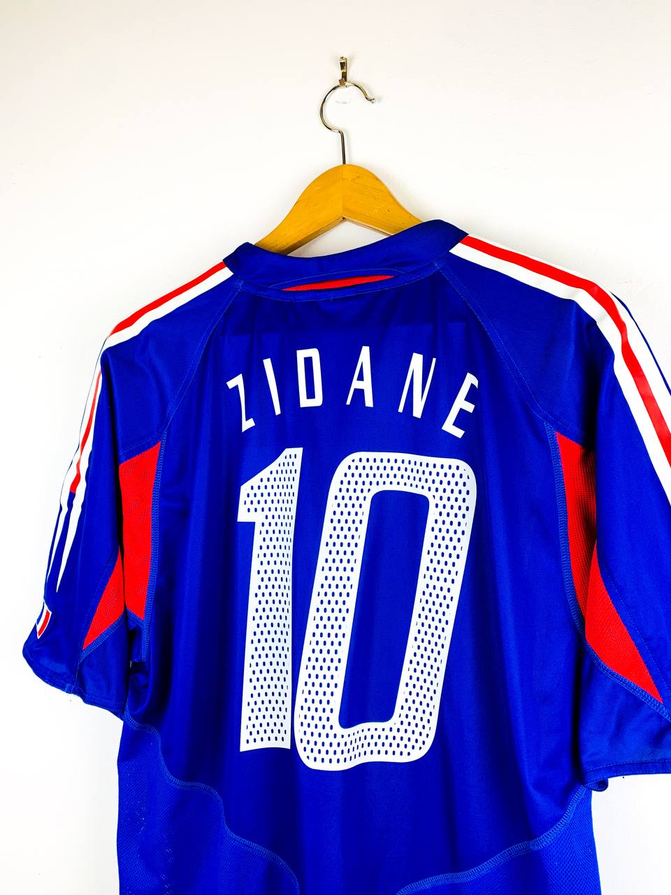 FRANCE 2004/2006 HOME SHIRT #10 ZIDANE