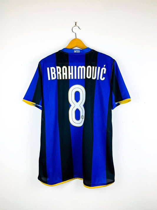 INTER MILAN 2008/2009 HOME SHIRT #8 IBRAHIMOVIC