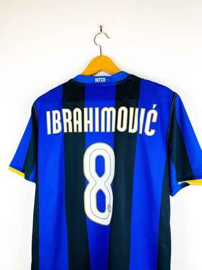 INTER MILAN 2008/2009 HOME SHIRT #8 IBRAHIMOVIC