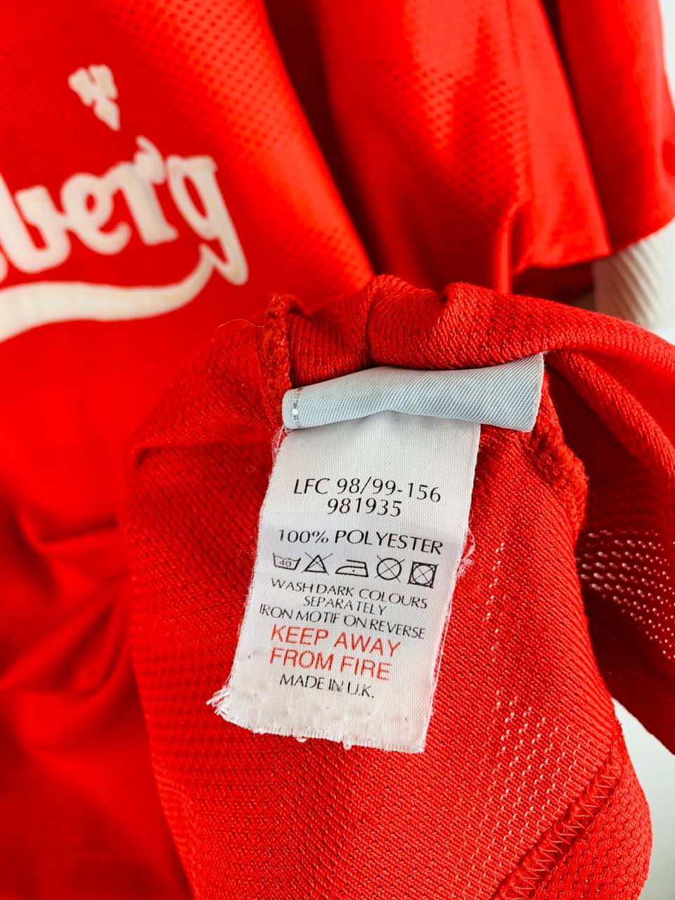 LIVERPOOL 1998/1999 HOME SHIRT #9 FOWLER