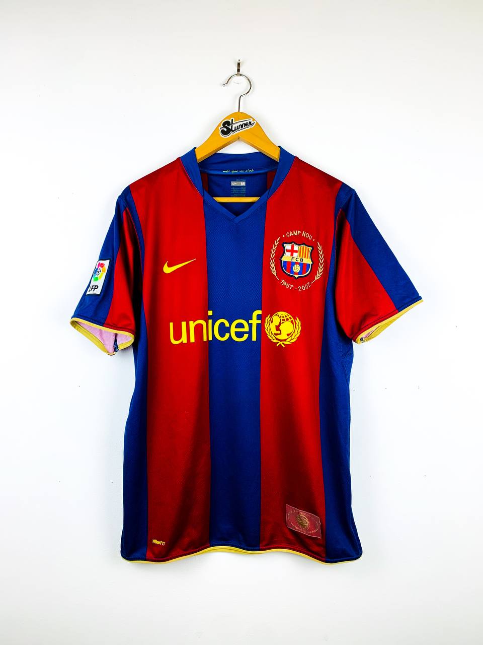 BARCELONA 2007/2008 HOME SHIRT #19 MESSI