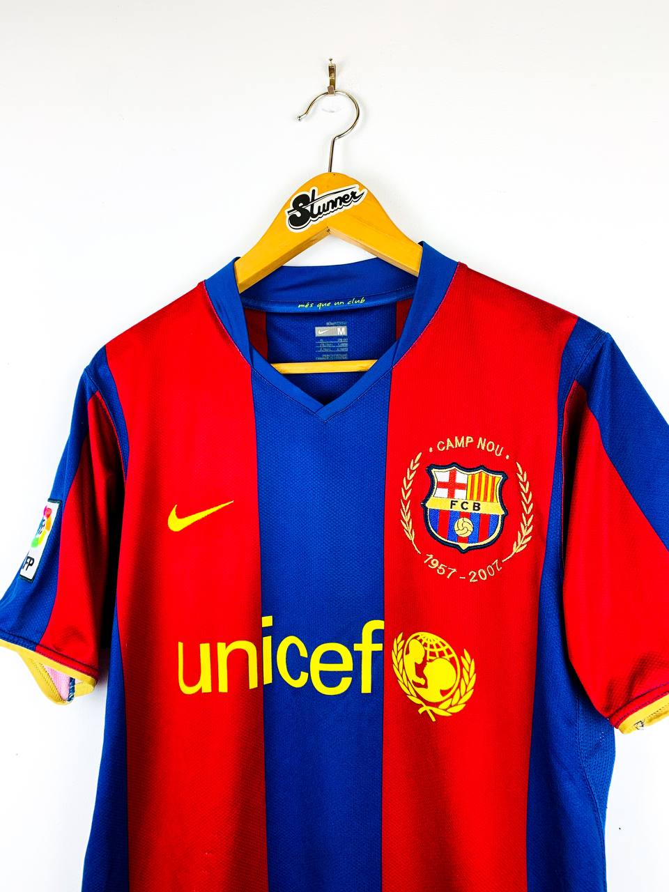 BARCELONA 2007/2008 HOME SHIRT #19 MESSI