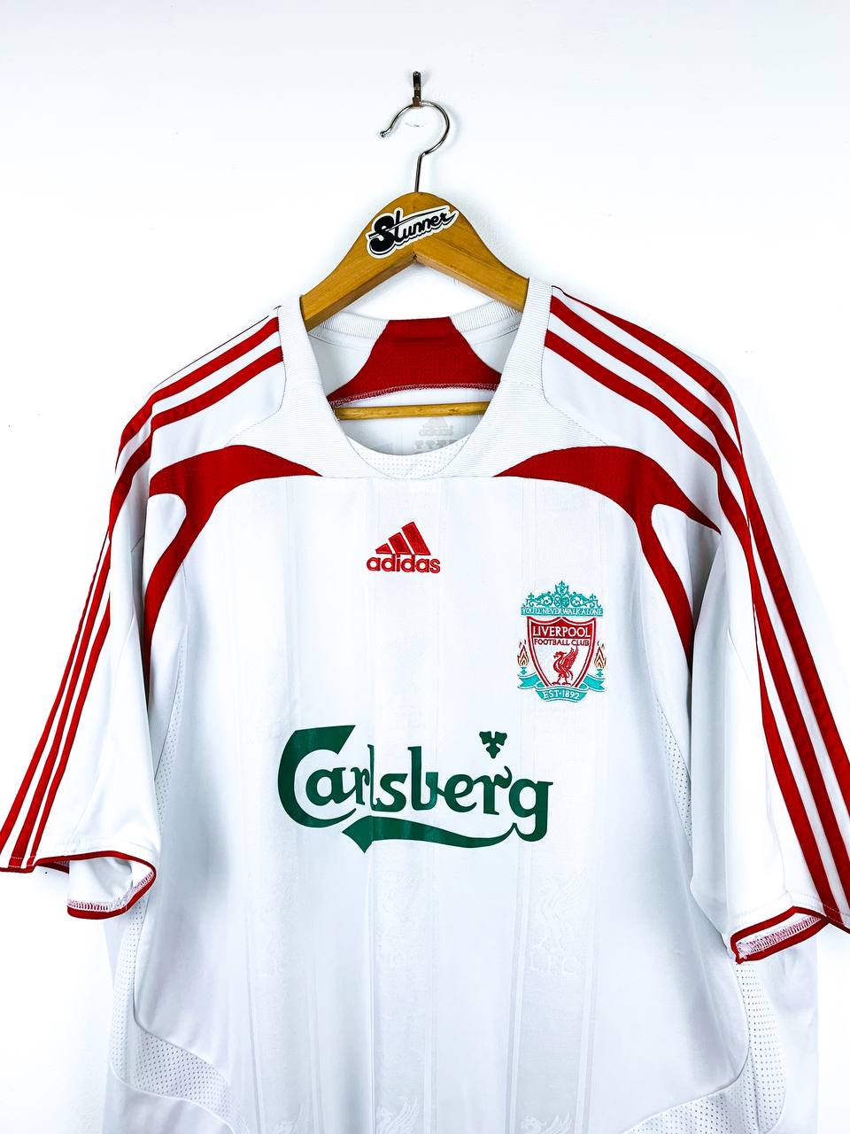 LIVERPOOL 2007/2008 AWAY SHIRT #9 TORRES