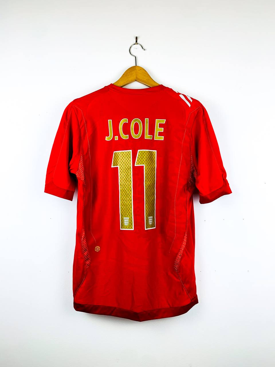 ENGLAND 2006/2008 AWAY SHIRT #11 J.COLE
