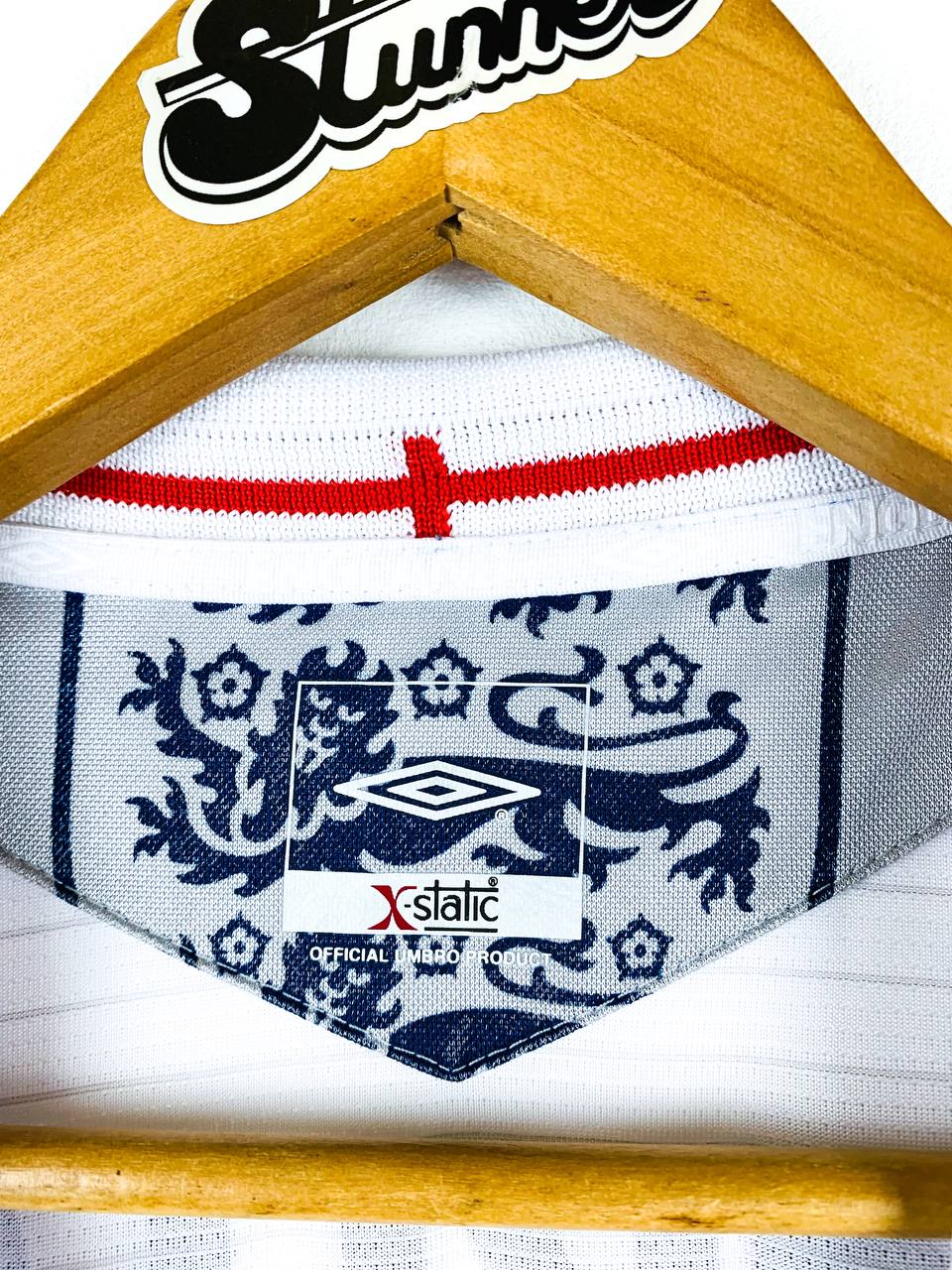 ENGLAND 2005/2007 HOME SHIRT #7 BECKHAM [L/S]