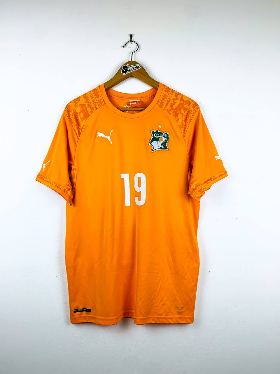IVORY COAST 2014/2016 HOME SHIRT #19 YAYA TOURE