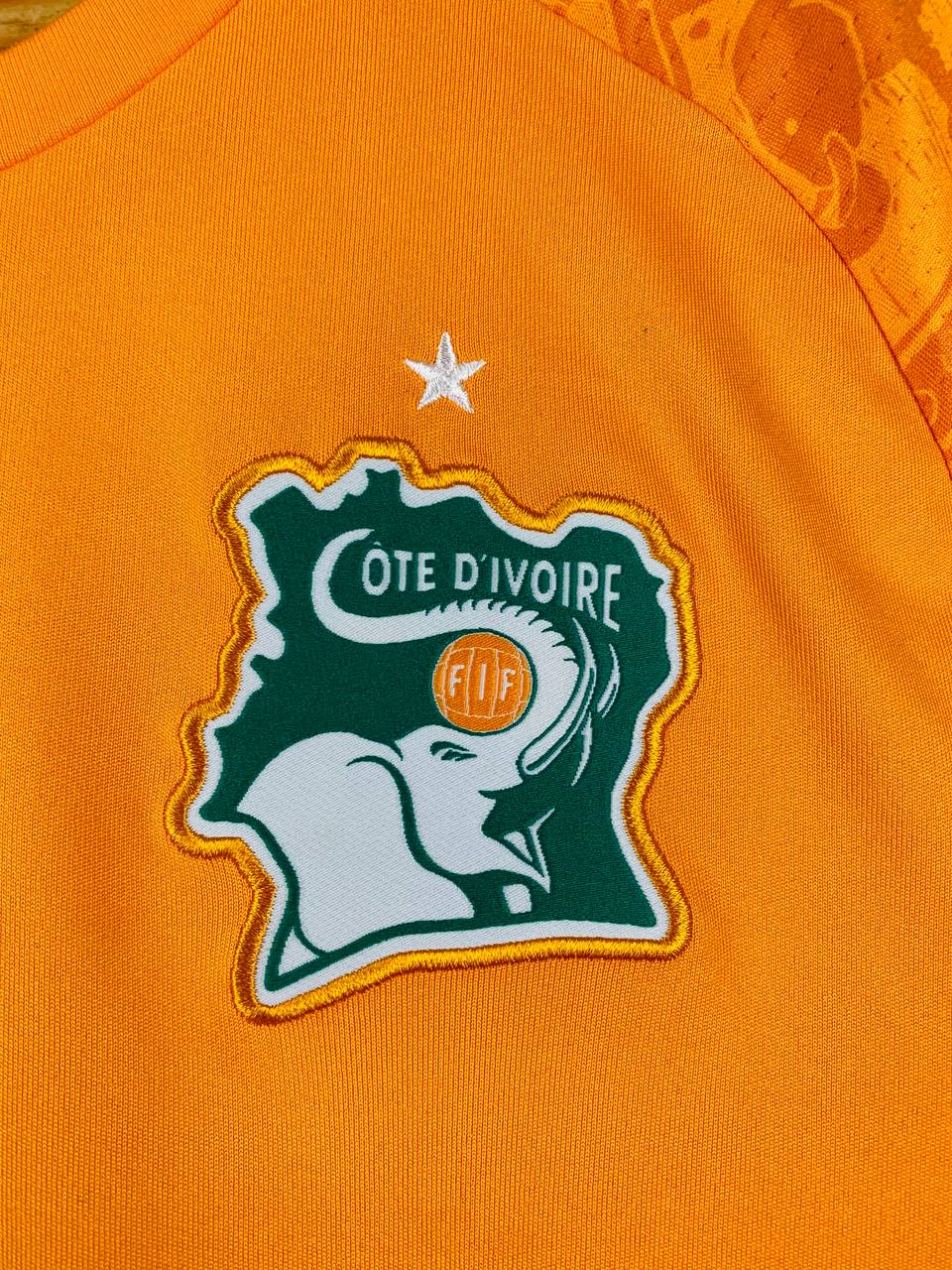 IVORY COAST 2014/2016 HOME SHIRT #19 YAYA TOURE