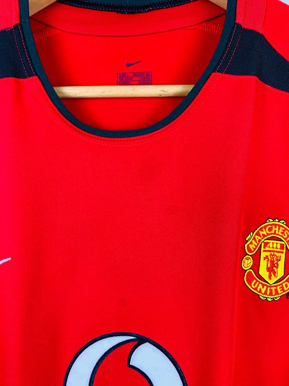 MANCHESTER UNITED 2002/2004 HOME SHIRT #7 RONALDO