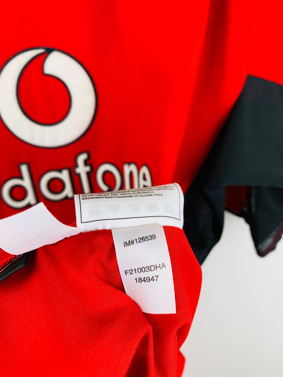 MANCHESTER UNITED 2002/2004 HOME SHIRT #7 RONALDO