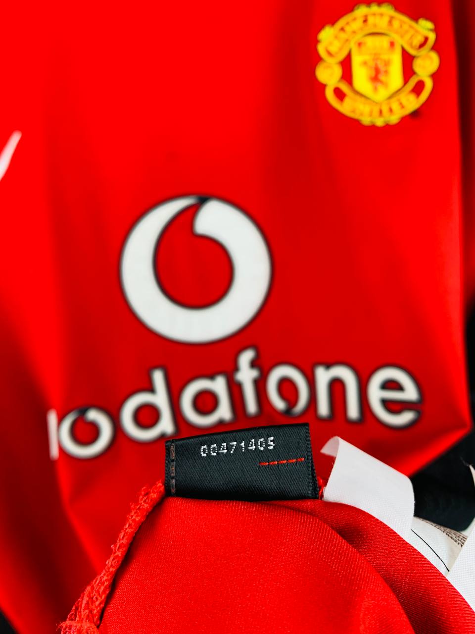 MANCHESTER UNITED 2002/2004 HOME SHIRT #7 RONALDO