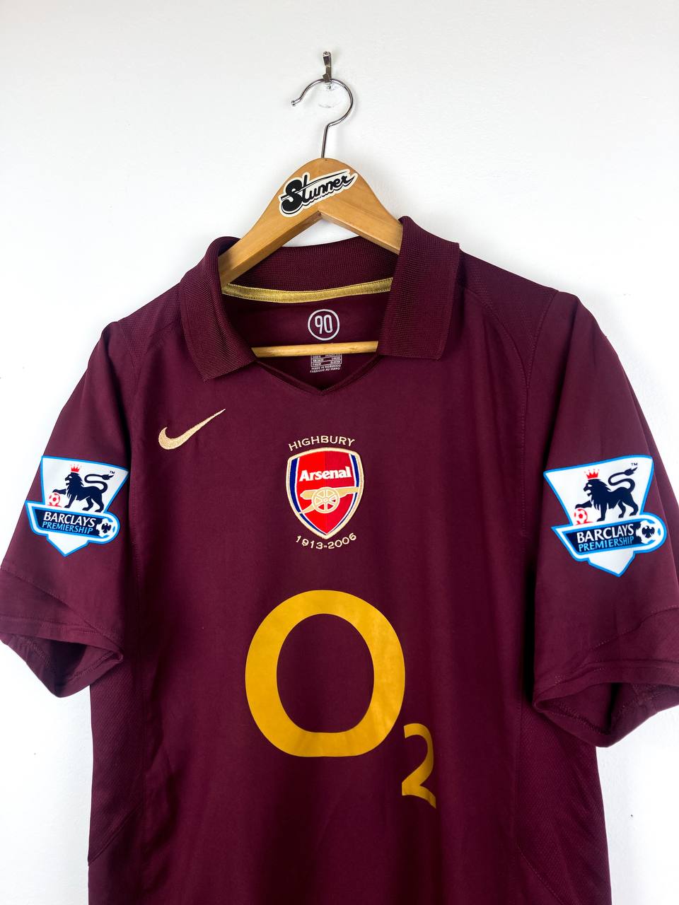 ARSENAL HIGHBURY 2005/2006 HOME SHIRT #14 HENRY