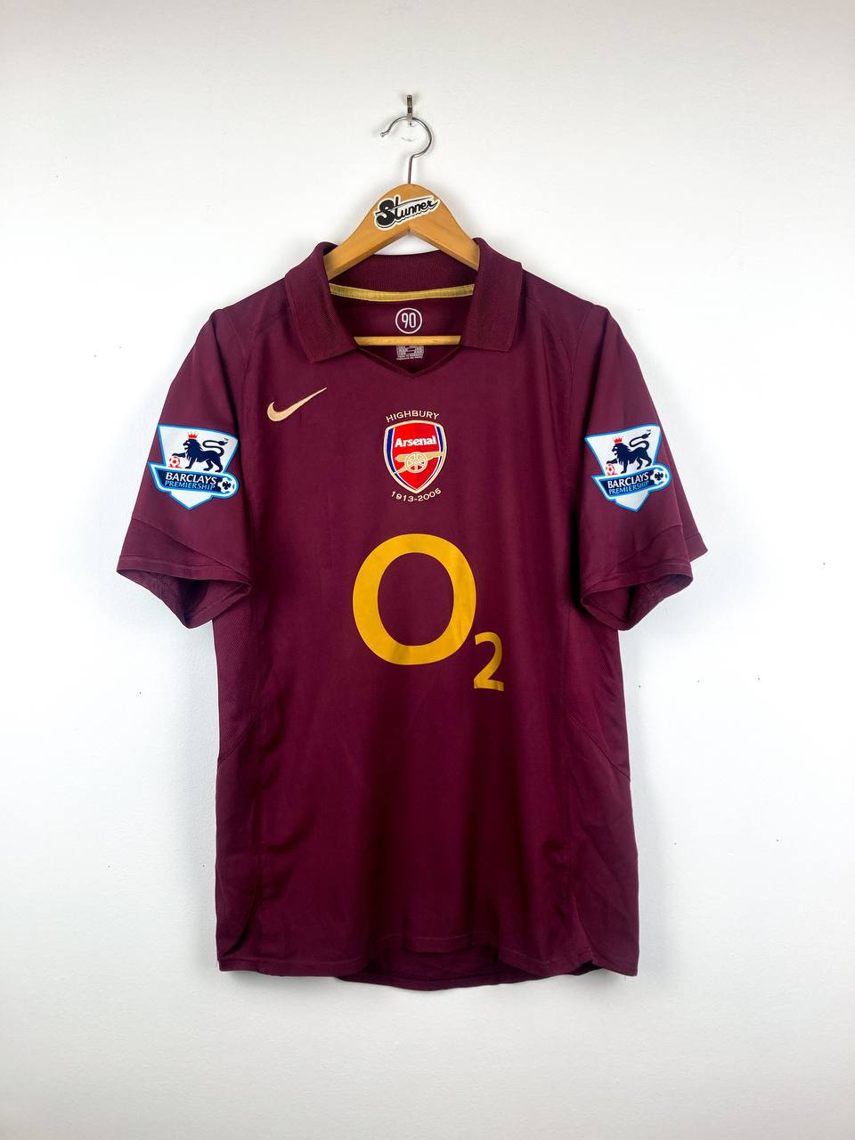 ARSENAL HIGHBURY 2005/2006 HOME SHIRT #14 HENRY