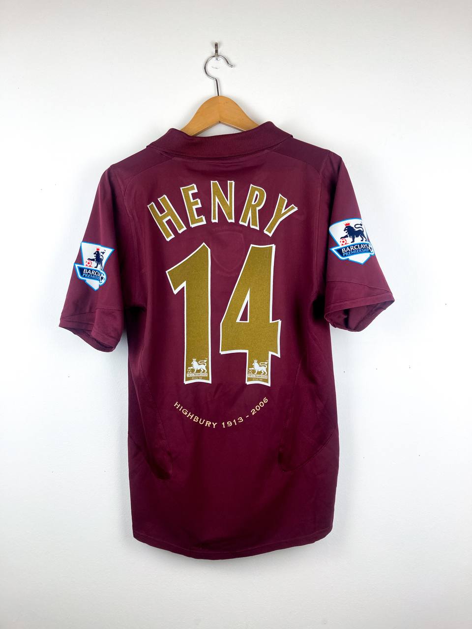 ARSENAL HIGHBURY 2005/2006 HOME SHIRT #14 HENRY