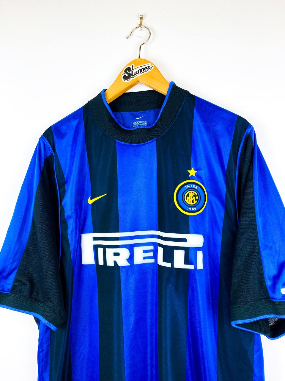 INTER MILAN 2000/2001 HOME SHIRT #9 RONALDO