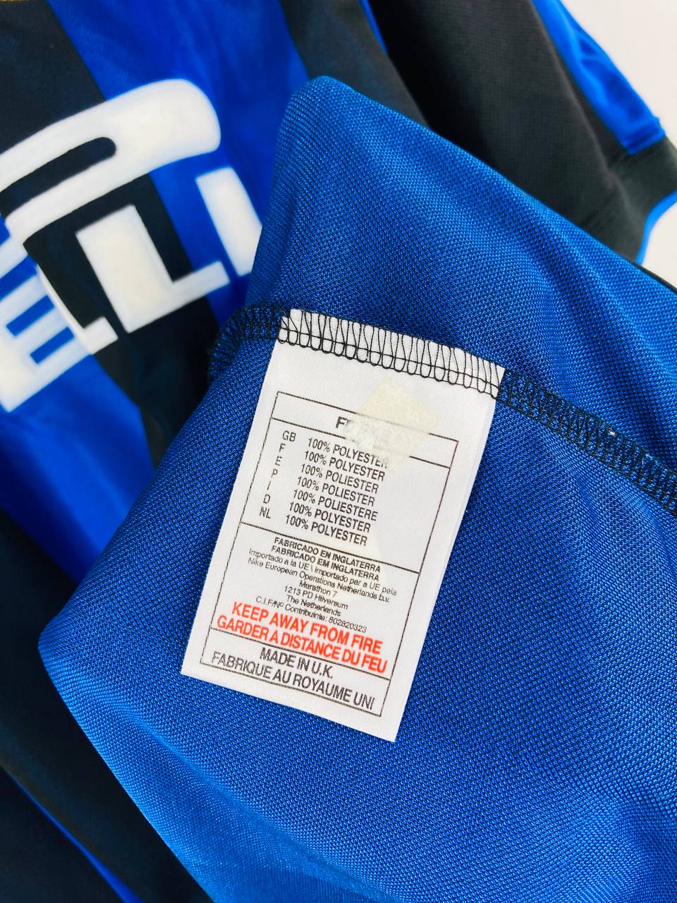 INTER MILAN 2000/2001 HOME SHIRT #9 RONALDO