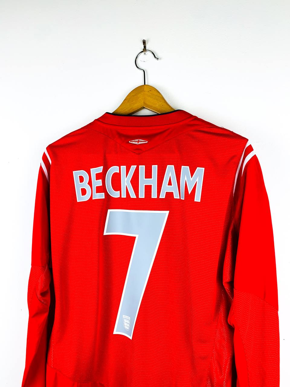 ENGLAND 2004/2006 AWAY SHIRT #7 BECKHAM [L/S]