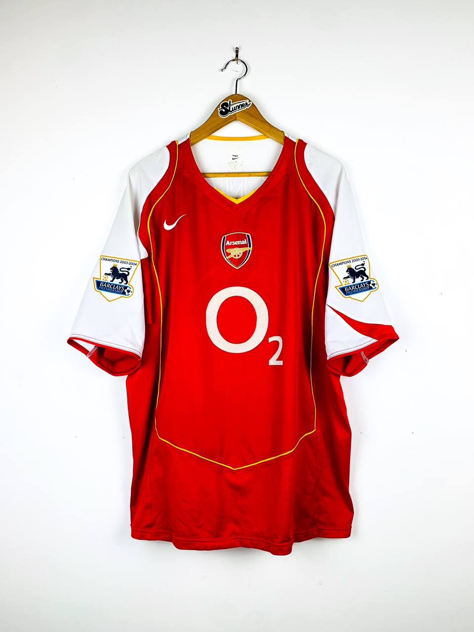 ARSENAL 2004/2005 HOME SHIRT #14 HENRY [XXL]