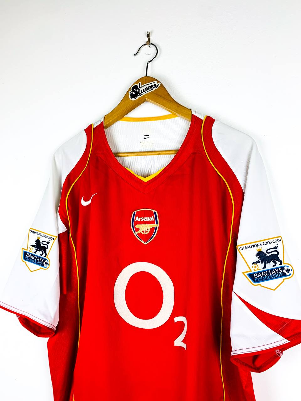 ARSENAL 2004/2005 HOME SHIRT #14 HENRY [XXL]