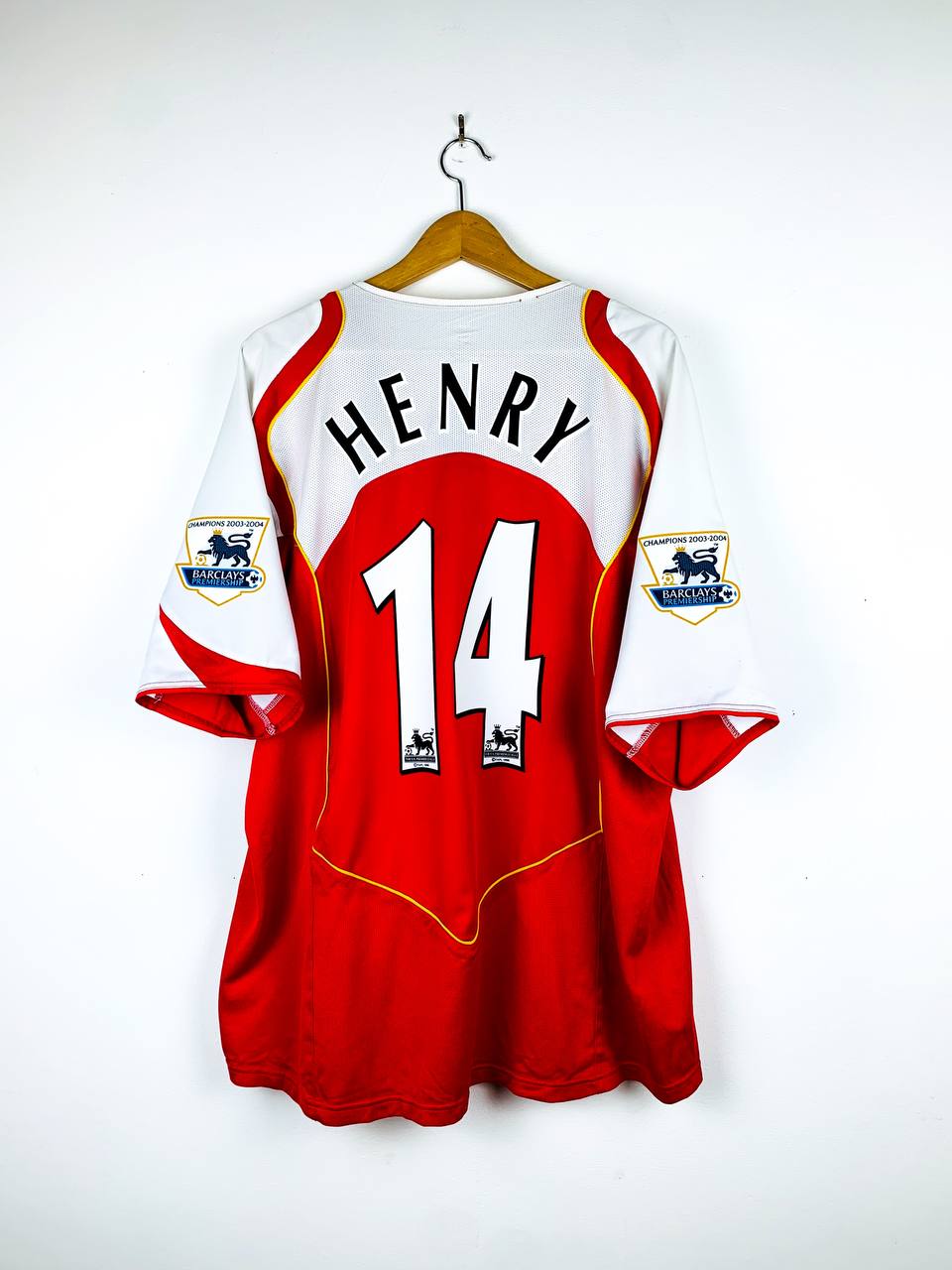 ARSENAL 2004/2005 HOME SHIRT #14 HENRY [XXL]