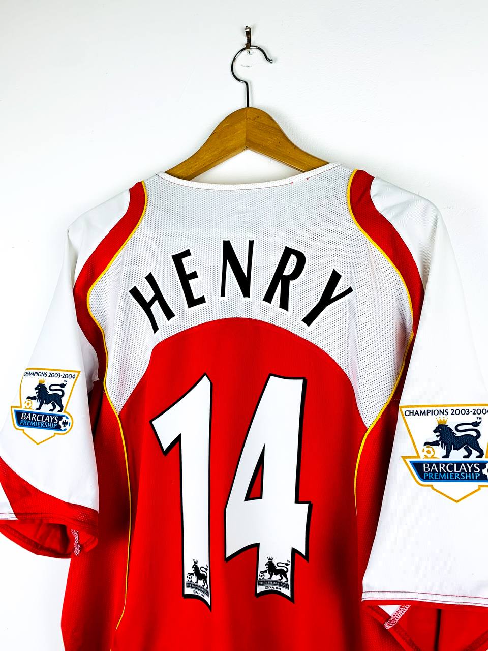 ARSENAL 2004/2005 HOME SHIRT #14 HENRY [XXL]