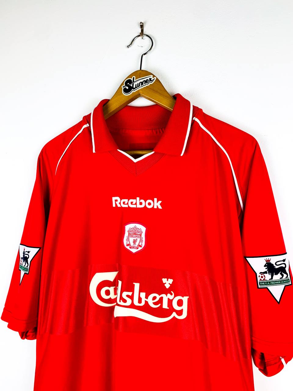 LIVERPOOL 2000/2002 HOME SHIRT #17 GERRARD