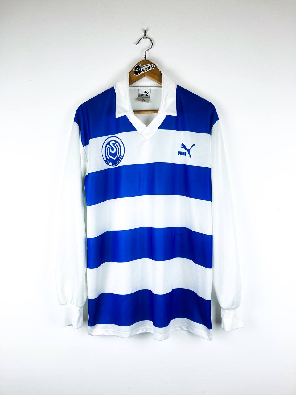 MSV DUISBURG 1990/1991 HOME SHIRT [L/S]