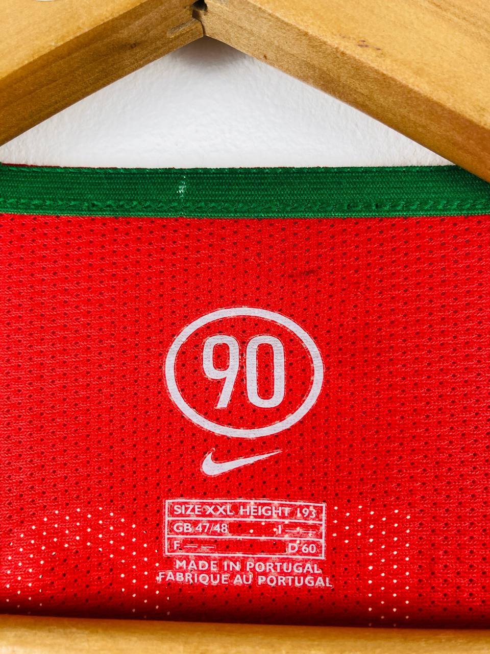 PORTUGAL 2004/2006 HOME SHIRT #20 DECO'