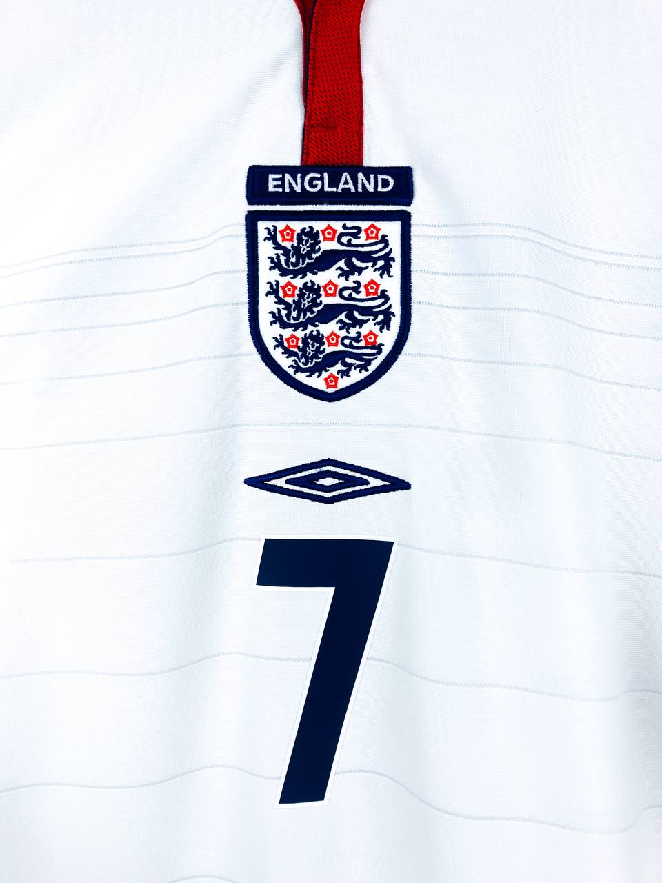 ENGLAND 2003/2005 HOME SHIRT #7 BECKHAM