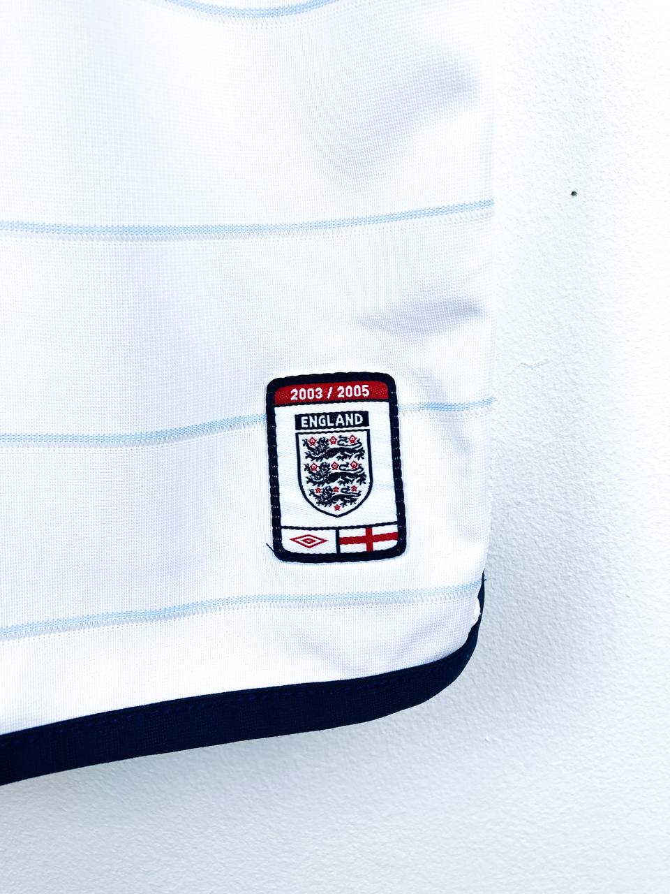 ENGLAND 2003/2005 HOME SHIRT #7 BECKHAM