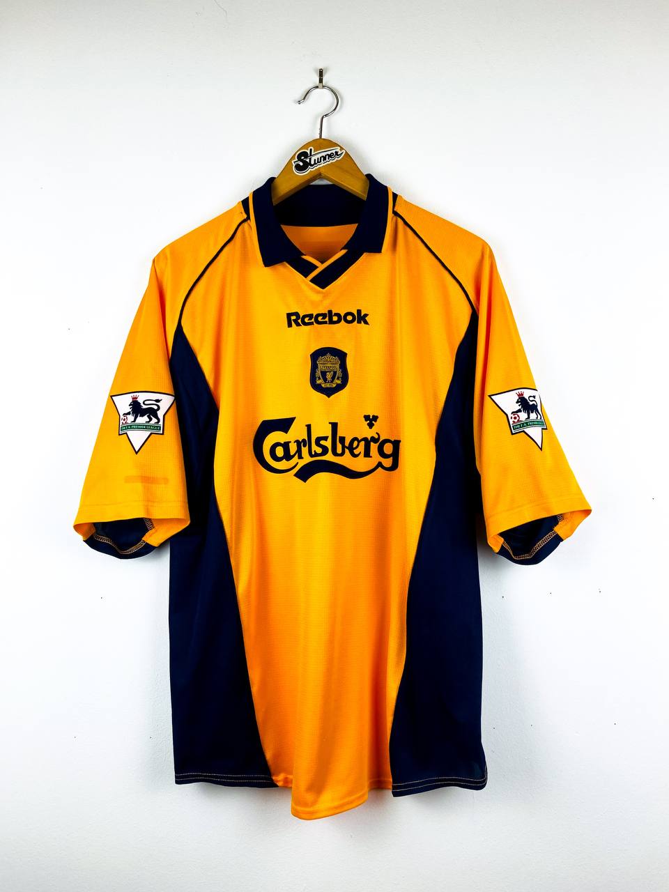 LIVERPOOL 2000/2001 AWAY SHIRT #17 GERRARD