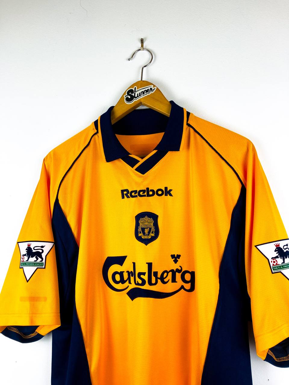 LIVERPOOL 2000/2001 AWAY SHIRT #17 GERRARD