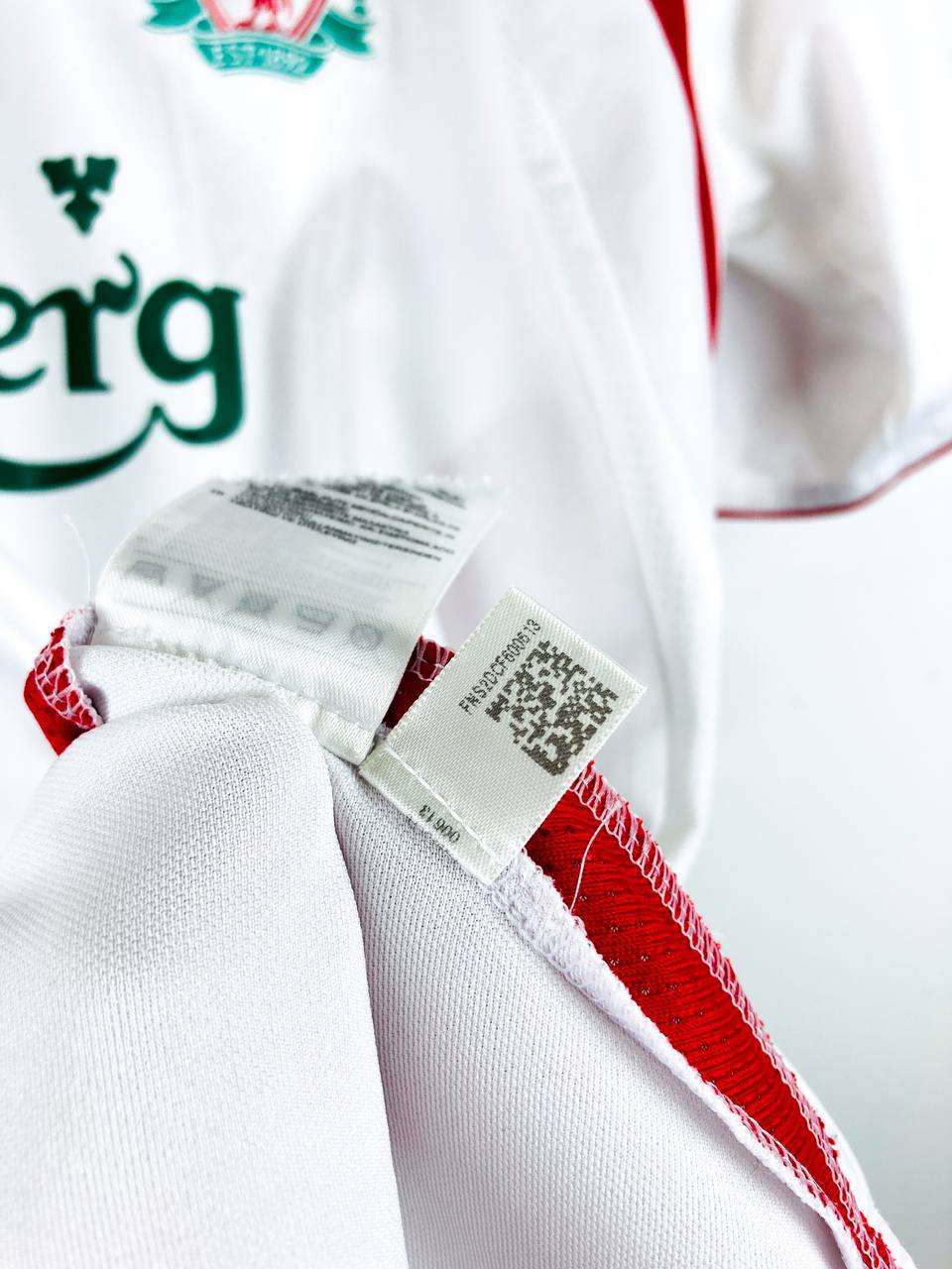 LIVERPOOL 2007/2008 AWAY SHIRT #9 TORRES [L]