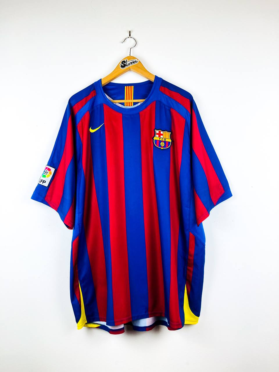 BARCELONA 2005/2006 HOME SHIRT #30 MESSI [XXL]