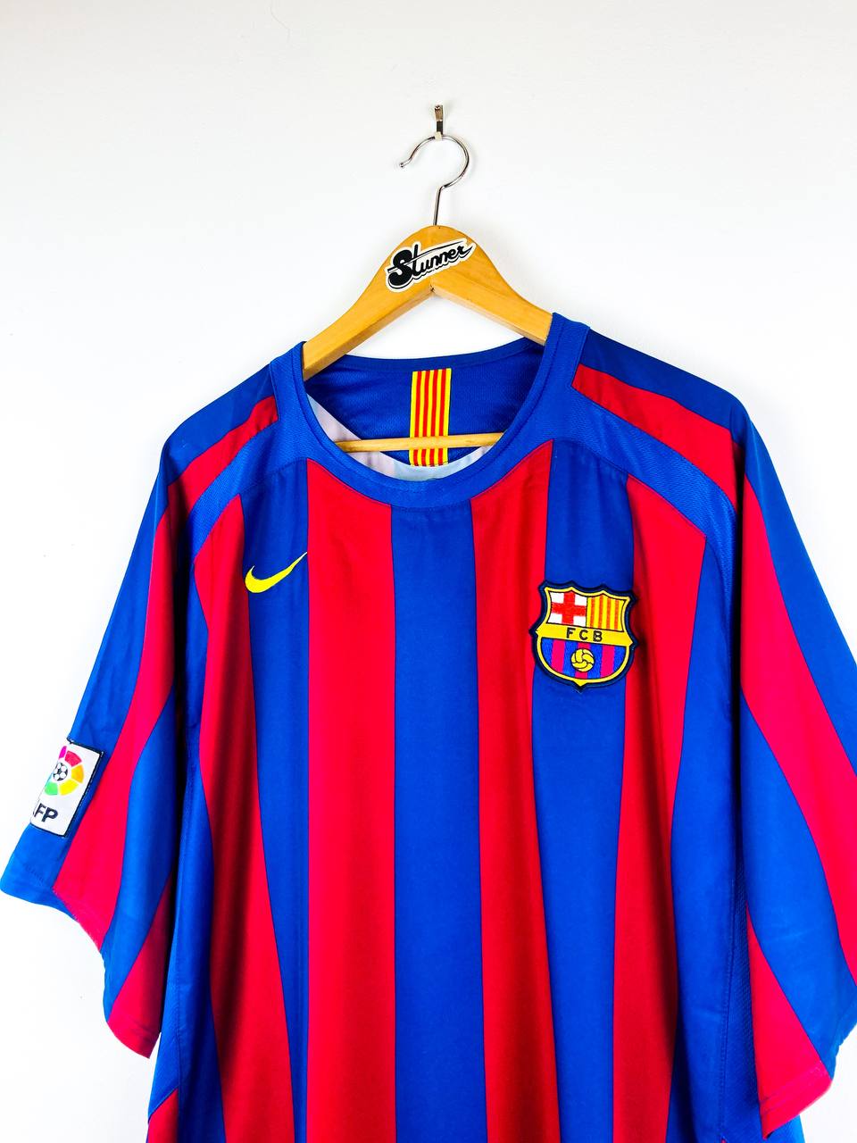 BARCELONA 2005/2006 HOME SHIRT #30 MESSI [XXL]