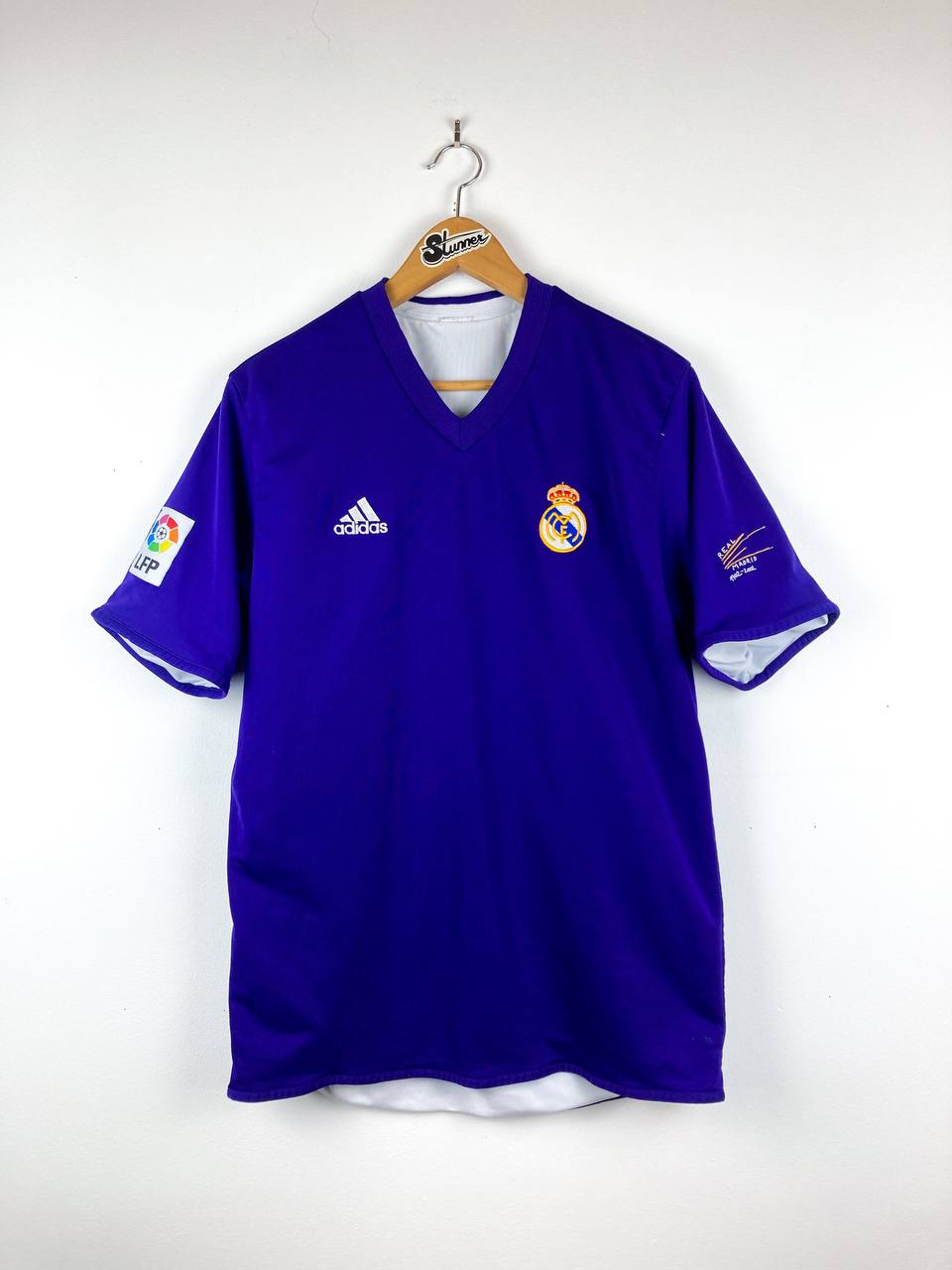 REAL MADRID 2001/2002 *CENTENARY* THIRD SHIRT #5 ZIDANE