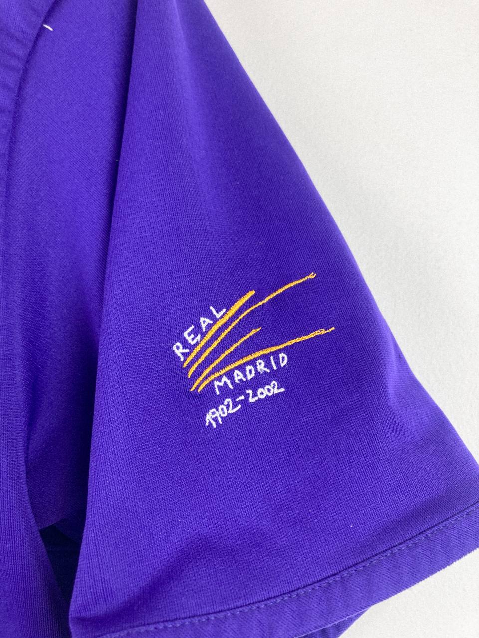 REAL MADRID 2001/2002 *CENTENARY* THIRD SHIRT #5 ZIDANE