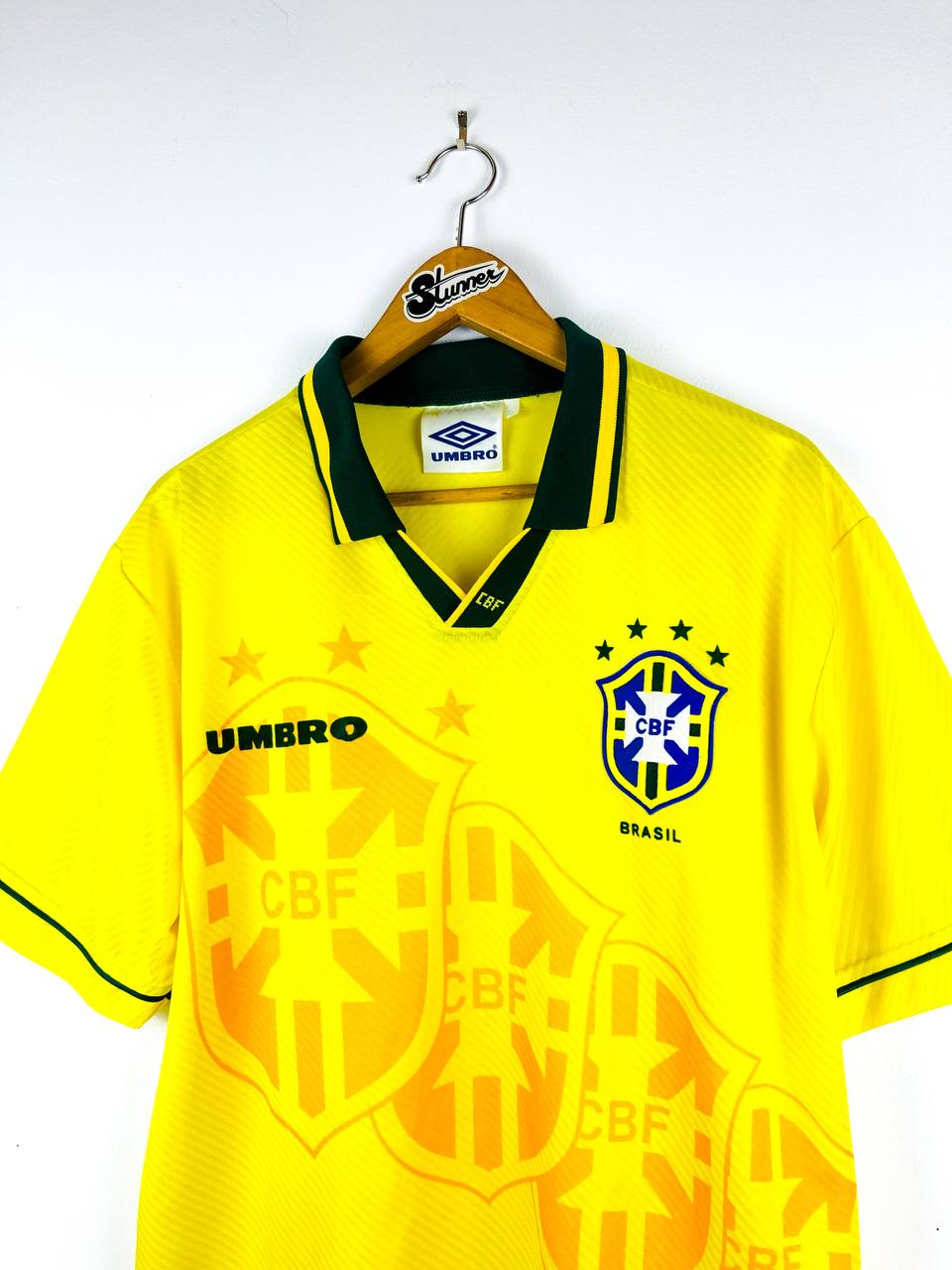 BRAZIL 1994/1996 HOME SHIRT
