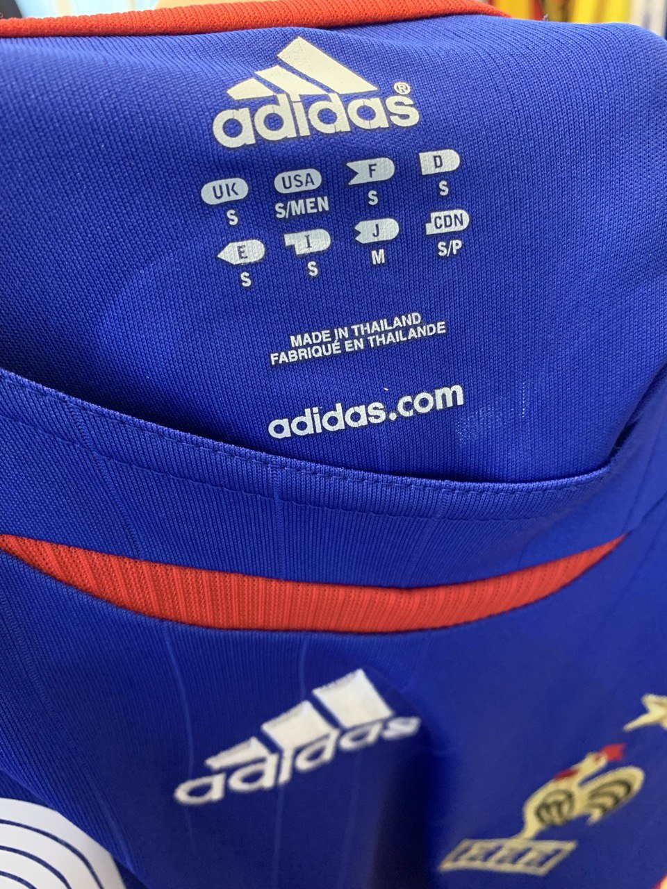 FRANCE 2006/2007 HOME SHIRT #10 ZIDANE