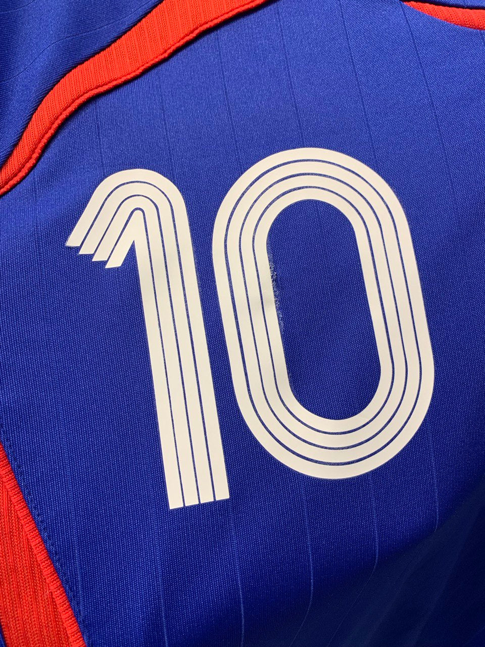FRANCE 2006/2007 HOME SHIRT #10 ZIDANE
