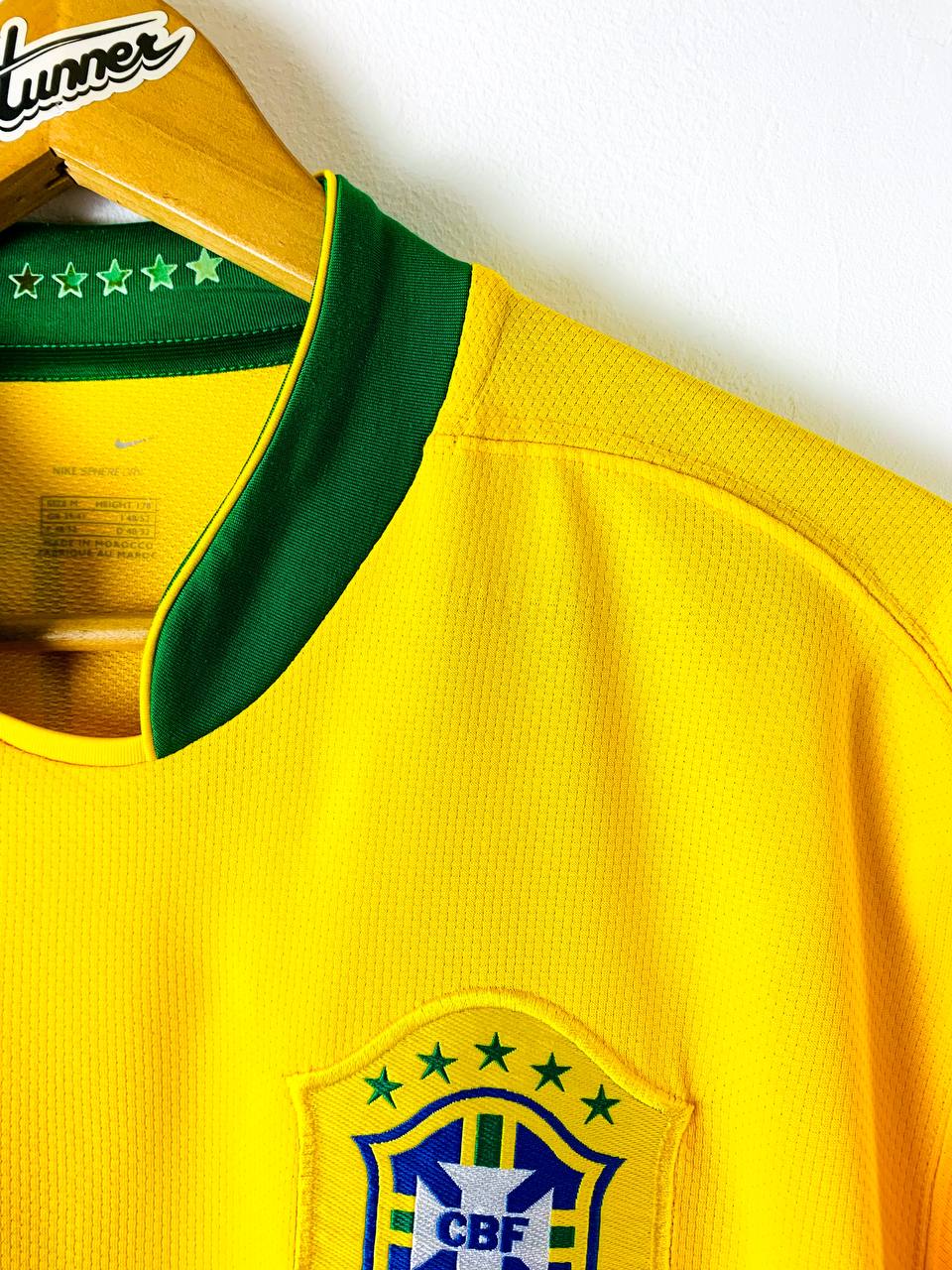 BRAZIL 2006/2008 HOME SHIRT #10 RONALDINHO