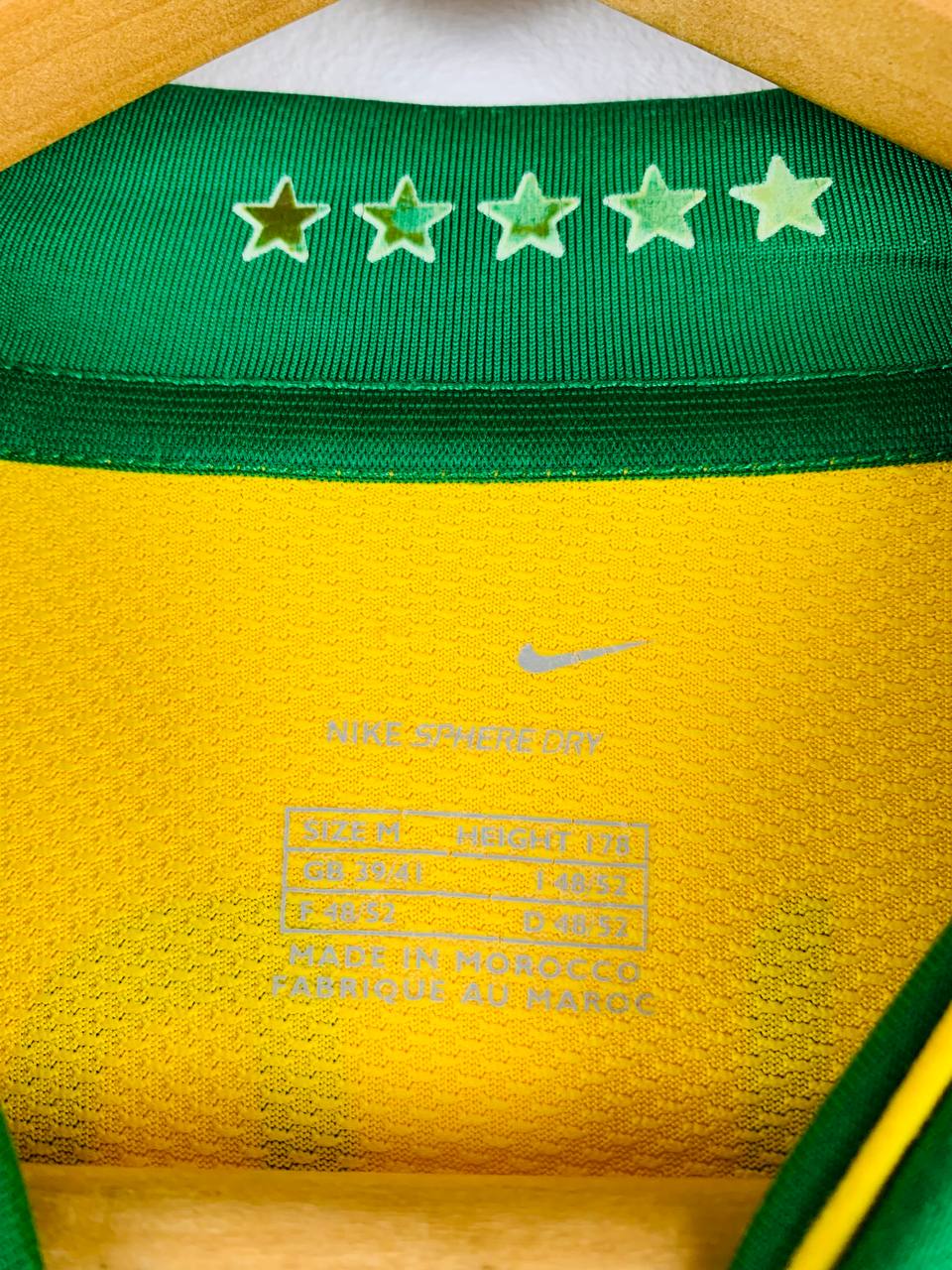 BRAZIL 2006/2008 HOME SHIRT #10 RONALDINHO