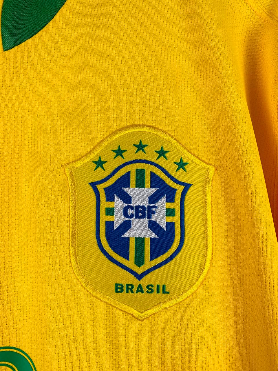 BRAZIL 2006/2008 HOME SHIRT #10 RONALDINHO