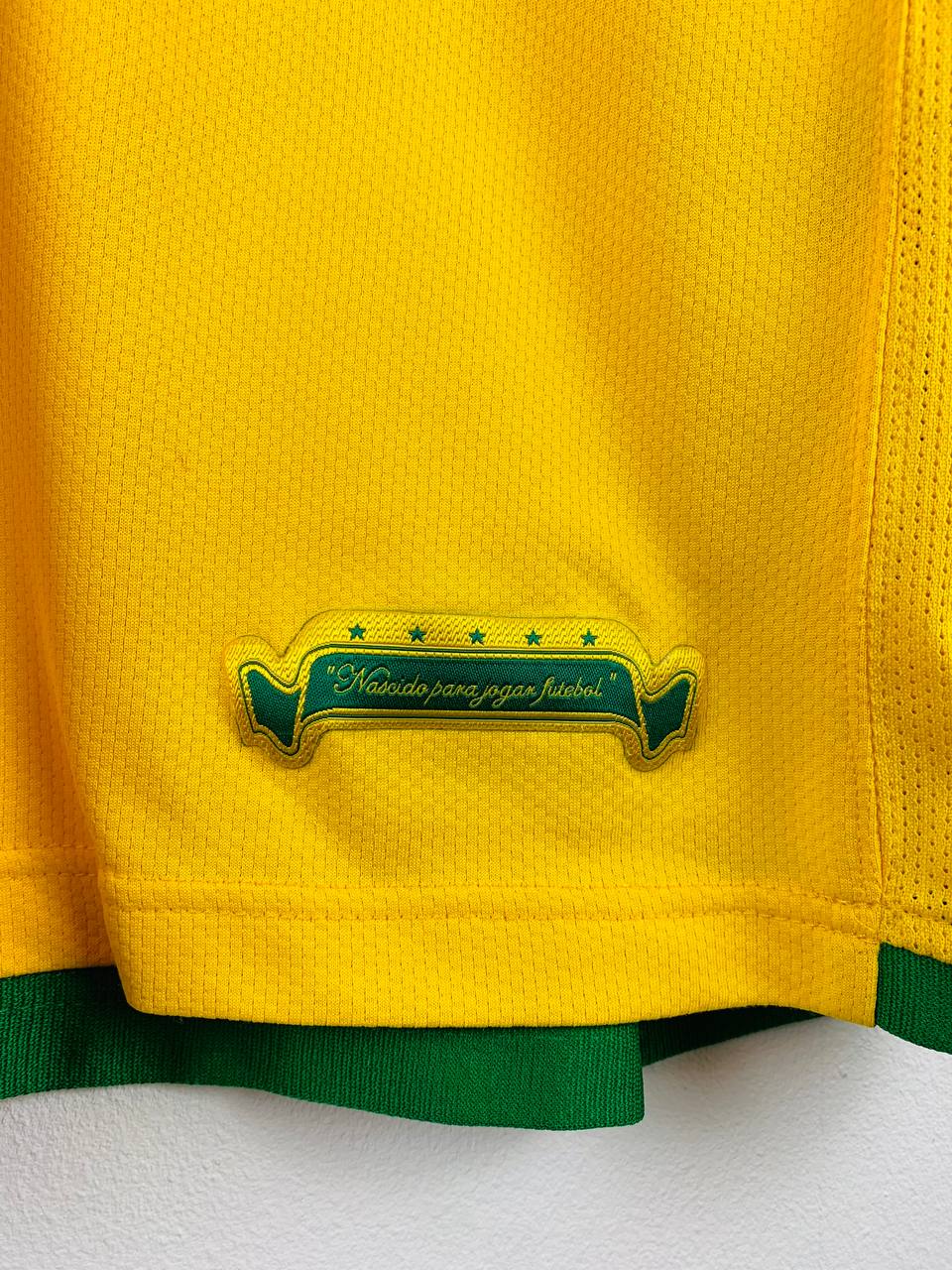 BRAZIL 2006/2008 HOME SHIRT #10 RONALDINHO