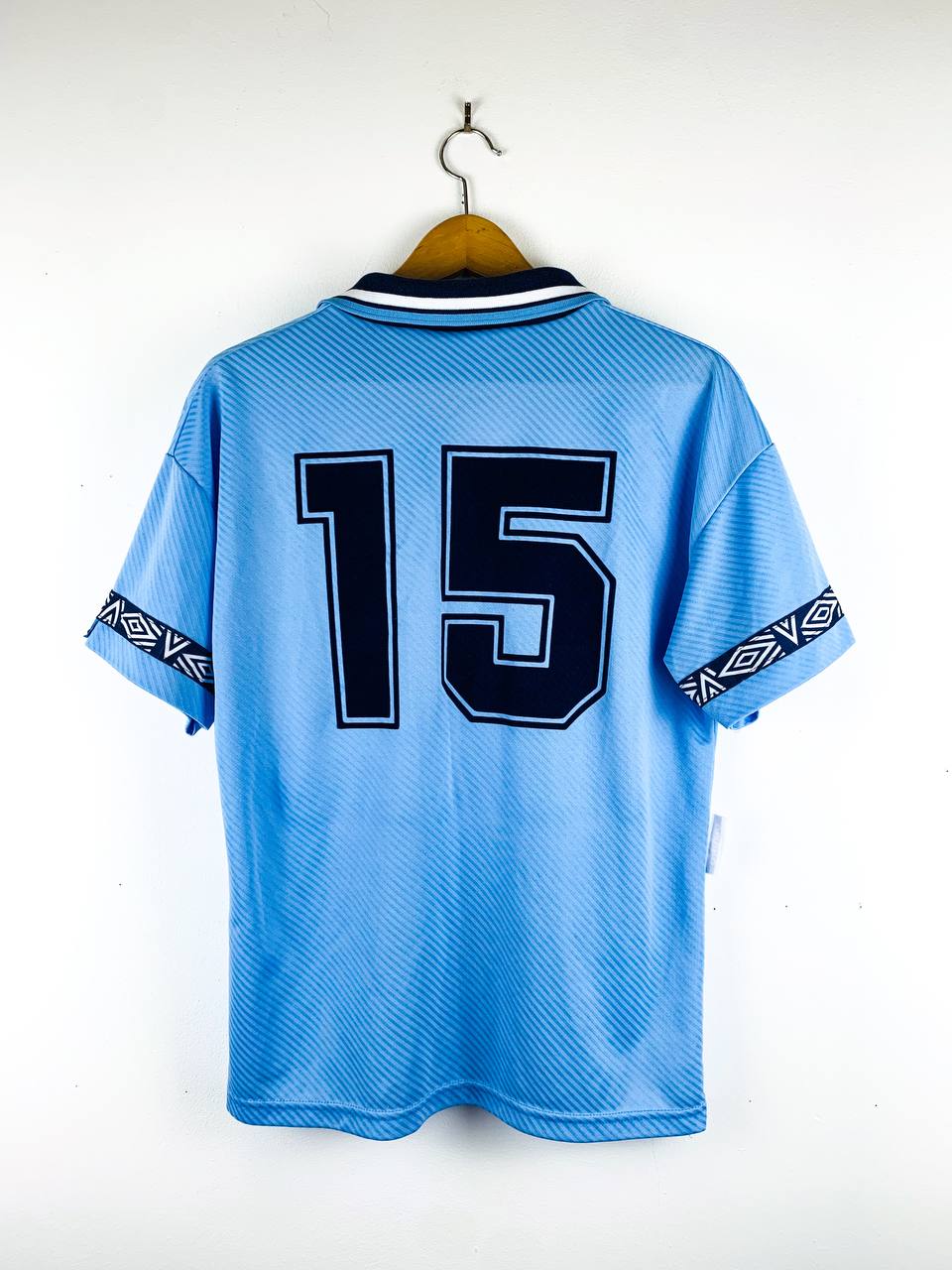 MANCHESTER CITY 1993/1995 HOME SHIRT #15