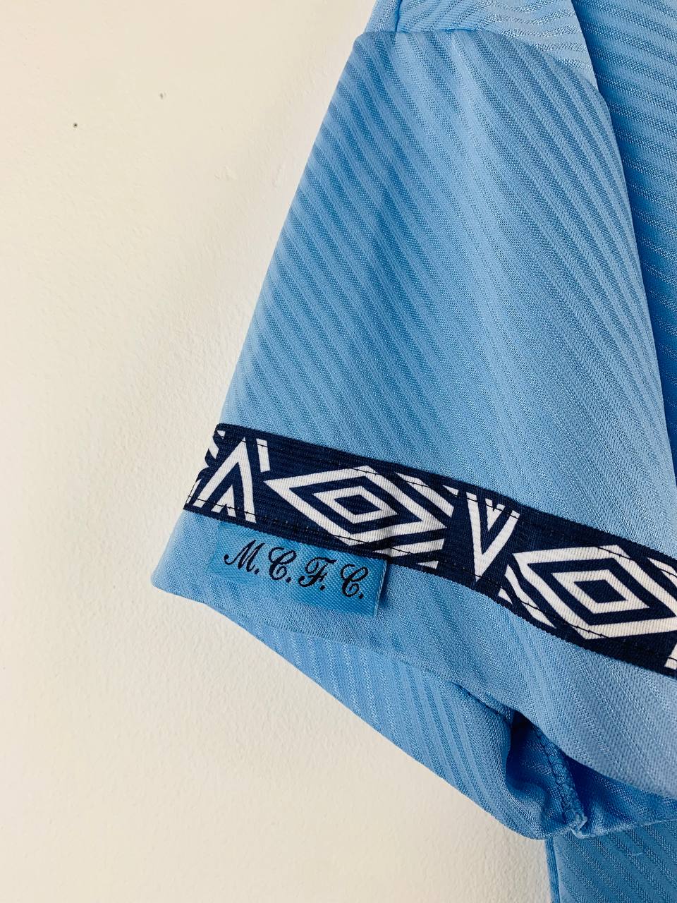 MANCHESTER CITY 1993/1995 HOME SHIRT #15
