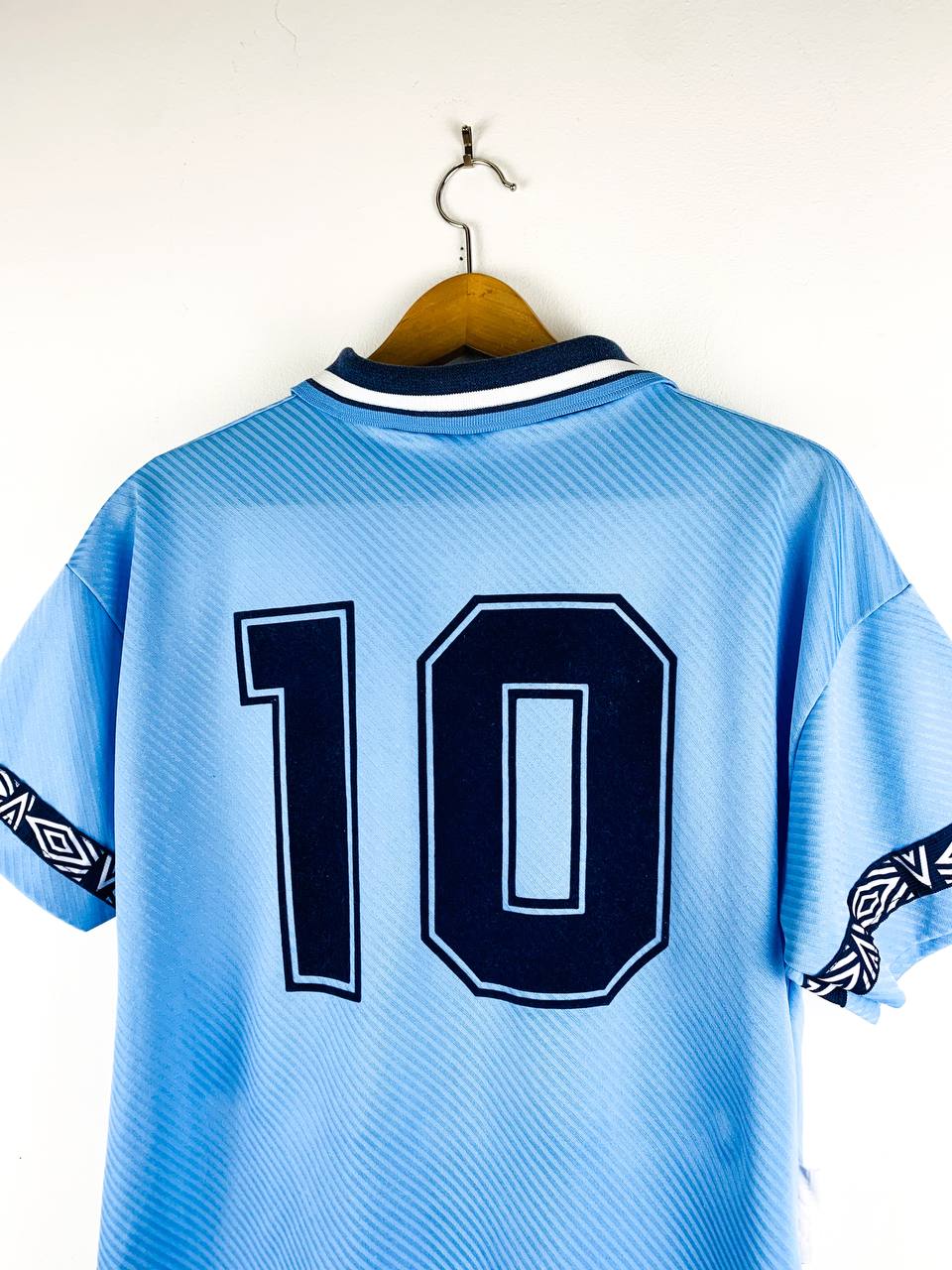 MANCHESTER CITY 1993/1995 HOME SHIRT #10