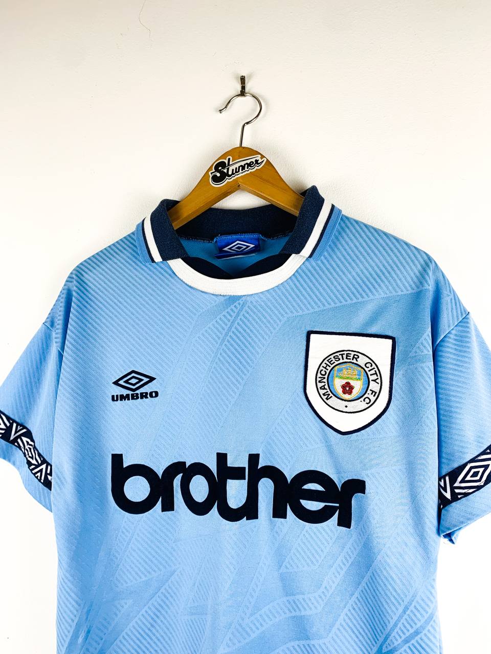 MANCHESTER CITY 1993/1995 HOME SHIRT #10