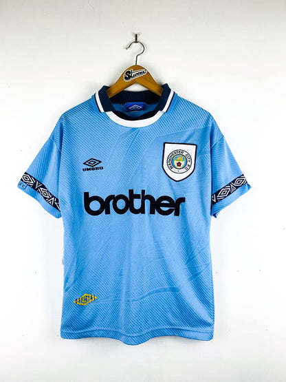 MANCHESTER CITY 1993/1995 HOME SHIRT #10