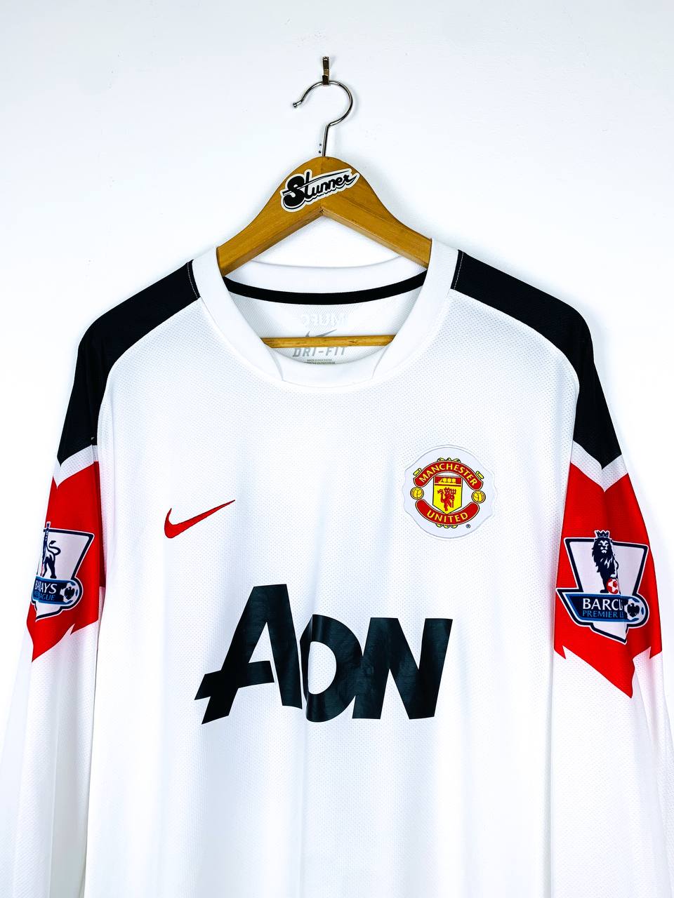 MANCHESTER UNITED 2010/2011 AWAY SHIRT #10 ROONEY [L/S]