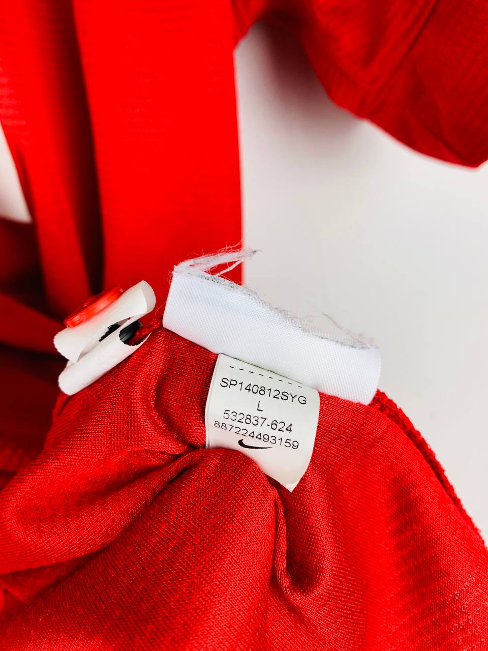 MANCHESTER UNITED 2013/2014 HOME SHIRT #15 VIDIC